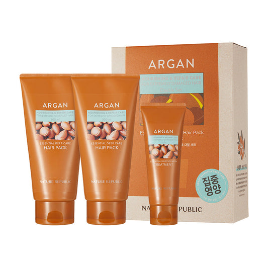 [ONLINE ONLY] ARGAN ESSENTIAL DEEP CARE HAIR PACK DOUBLE SET