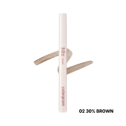 colorgram Shade Re-Forming Brush Liner 02 30% Brown