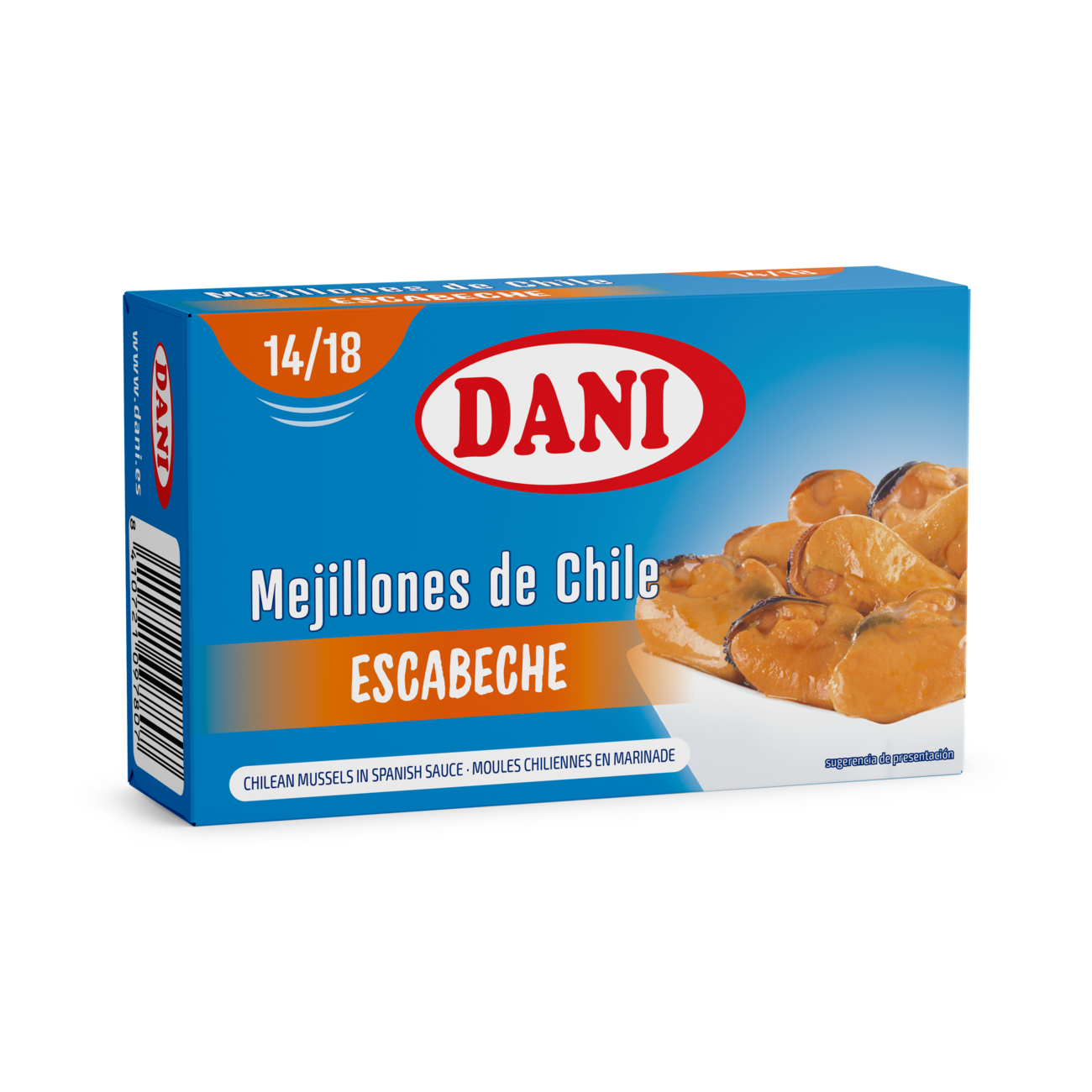 Chilean mussels in spanish sauce 14/18