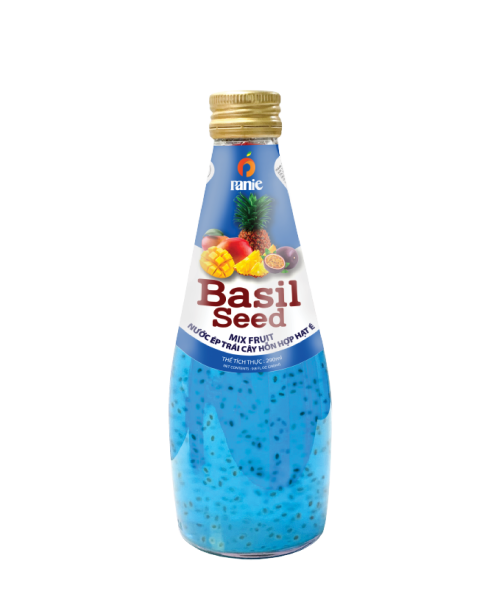 Basil drink with  Mixfruit 290ml