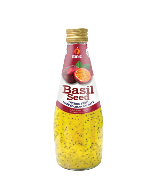 Basil drink with  Passion fruit 290ml