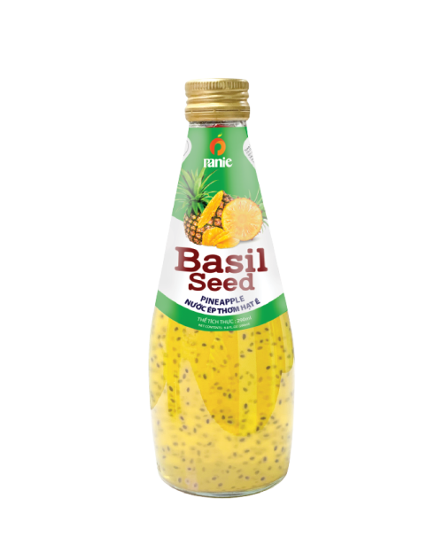 Basil drink with  Pineapple 290ml