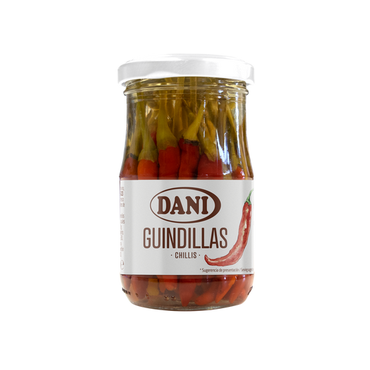 Chilli peppers in vinegar