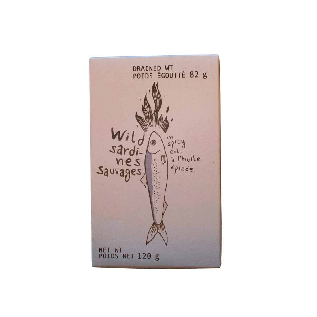 Sardine in spicy sunflower oil 3/4 12x120ml