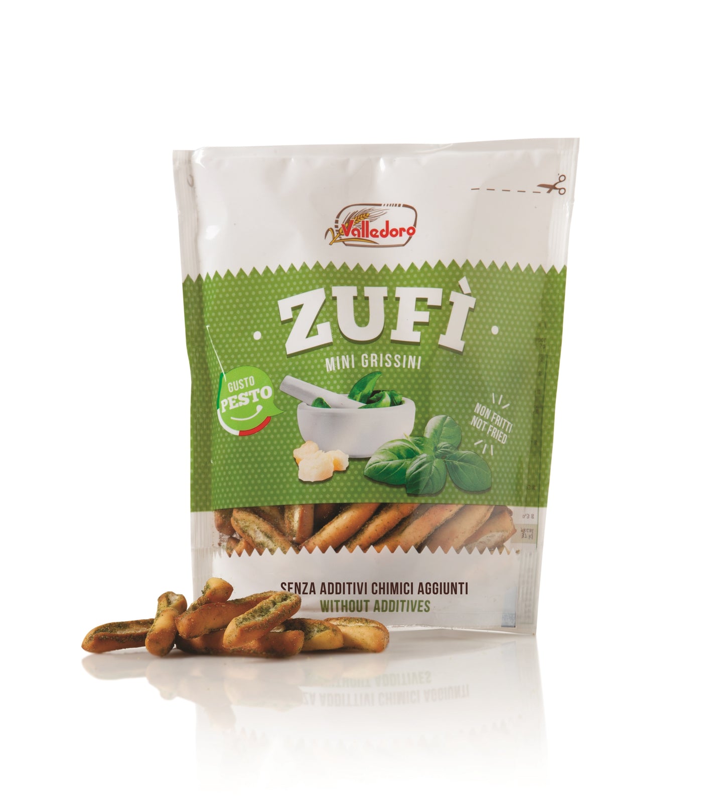 ZUFI' MINI BREADSTICKS PESTO