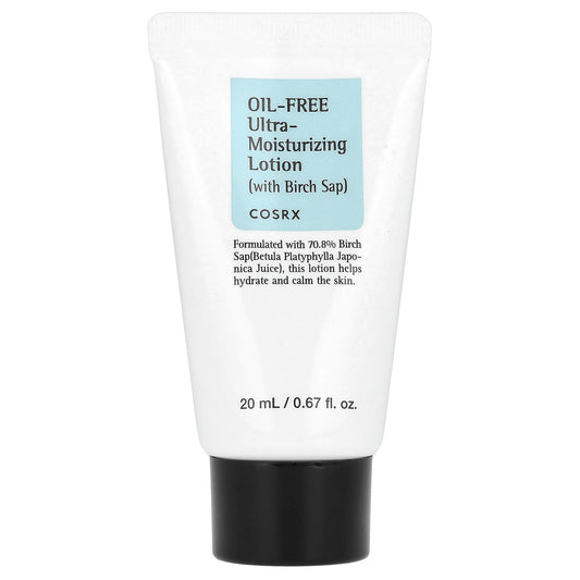 Oil Free Ultra Moisturizing Lotion (with Birch Sap) 20ml