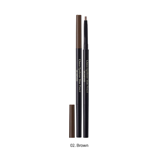 CHOCO EYEBROW SLIM PENCIL 02 BROWN