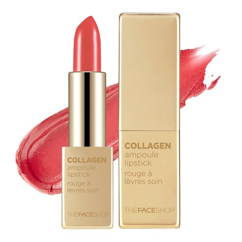 THEFACESHOP COLLAGEN AMPOULE LIPSTICK 03 PINK NOUVEAU