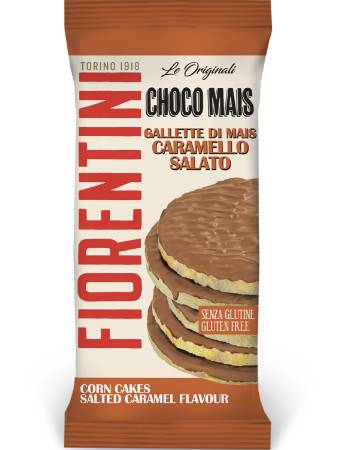 Corn cakes with salted caramel (gluten free)
