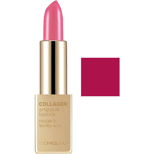 THEFACESHOP COLLAGEN AMPOULE LIPSTICK 07 FULL PINK