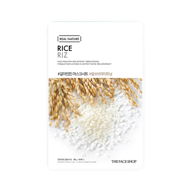 THEFACESHOP REAL NATURE RICE FACE MASK(GZ)