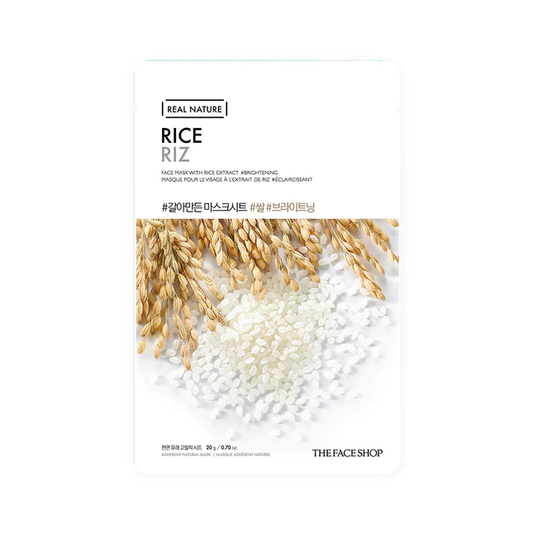 THEFACESHOP REAL NATURE RICE FACE MASK(GZ)
