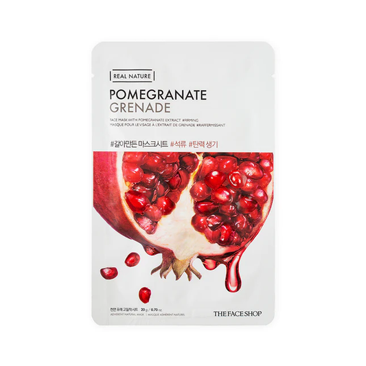THEFACESHOP REAL NATURE POMEGRANATE FACE MASK(GZ)