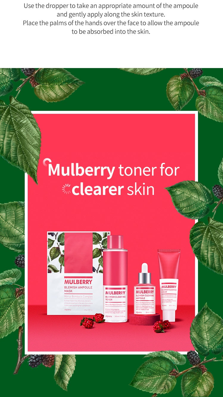 A'PIEU MULBERRY_BLEMISH_AMPOULE_SET