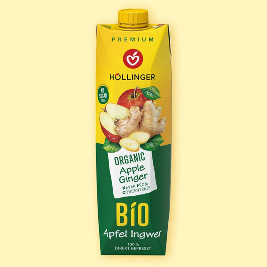 Organic apple-ginger