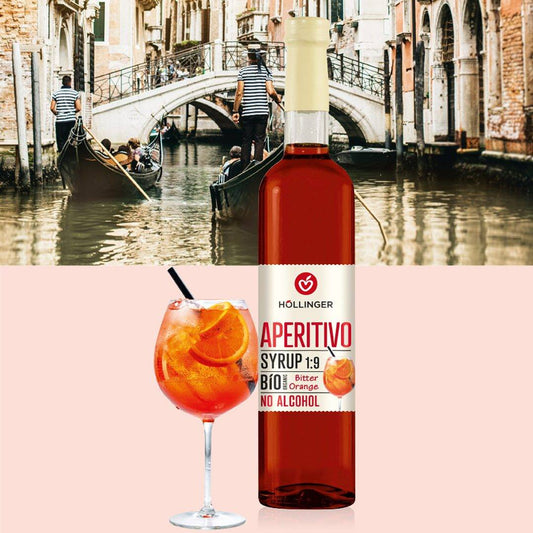 Organic cocktail syrup aperitivo