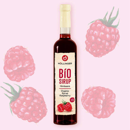 Organic syrup raspberry