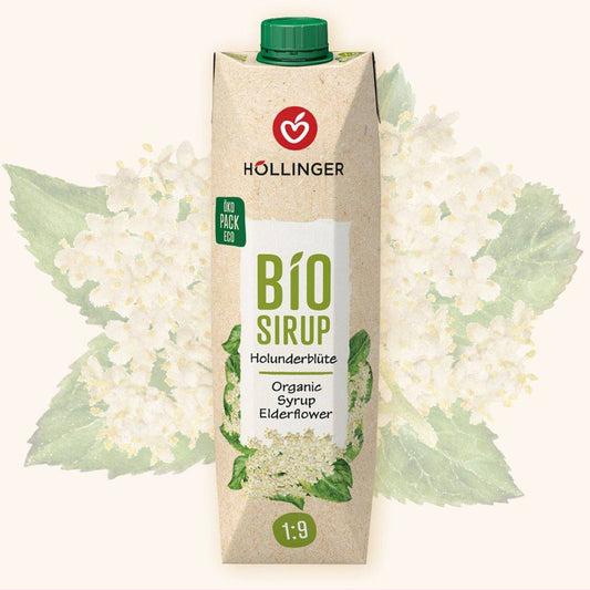 Organic syrup elderflower