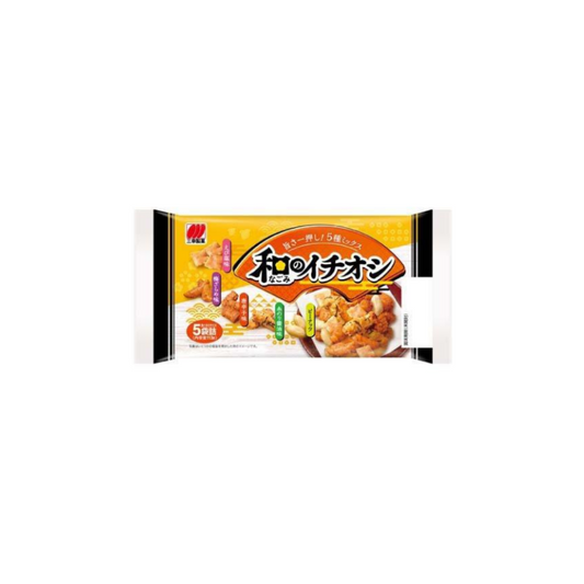 推薦日式綜合米菓 5種  Recommend 5 Kinds Of Japanese Mixed Rice Crackers