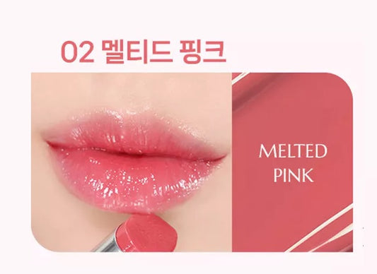 WAKEMAKE Dewy Gel Glaze Stick 02 Melted Pink