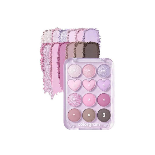 colorgram Pin Point Eyeshadow Palette 03 Pink+Lavender=Love