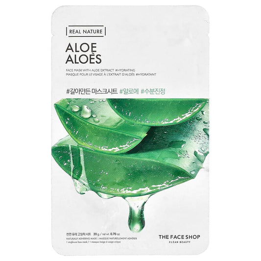 REAL NATURE ALOE FACE MASK