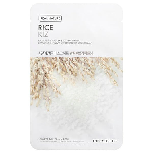 REAL NATURE RICE FACE MASK
