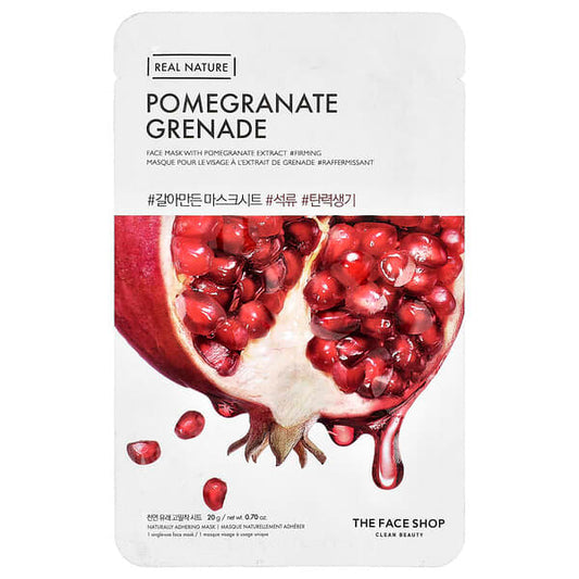 REAL NATURE POMEGRANATE FACE MASK