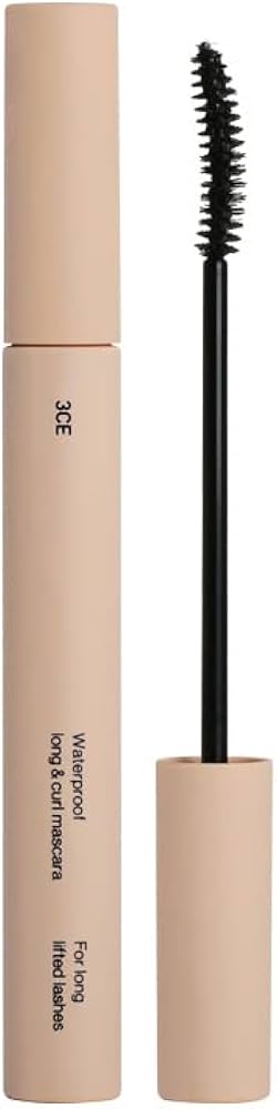 3CE WATERPROOF LONG & CURL MASCARA #BLACK