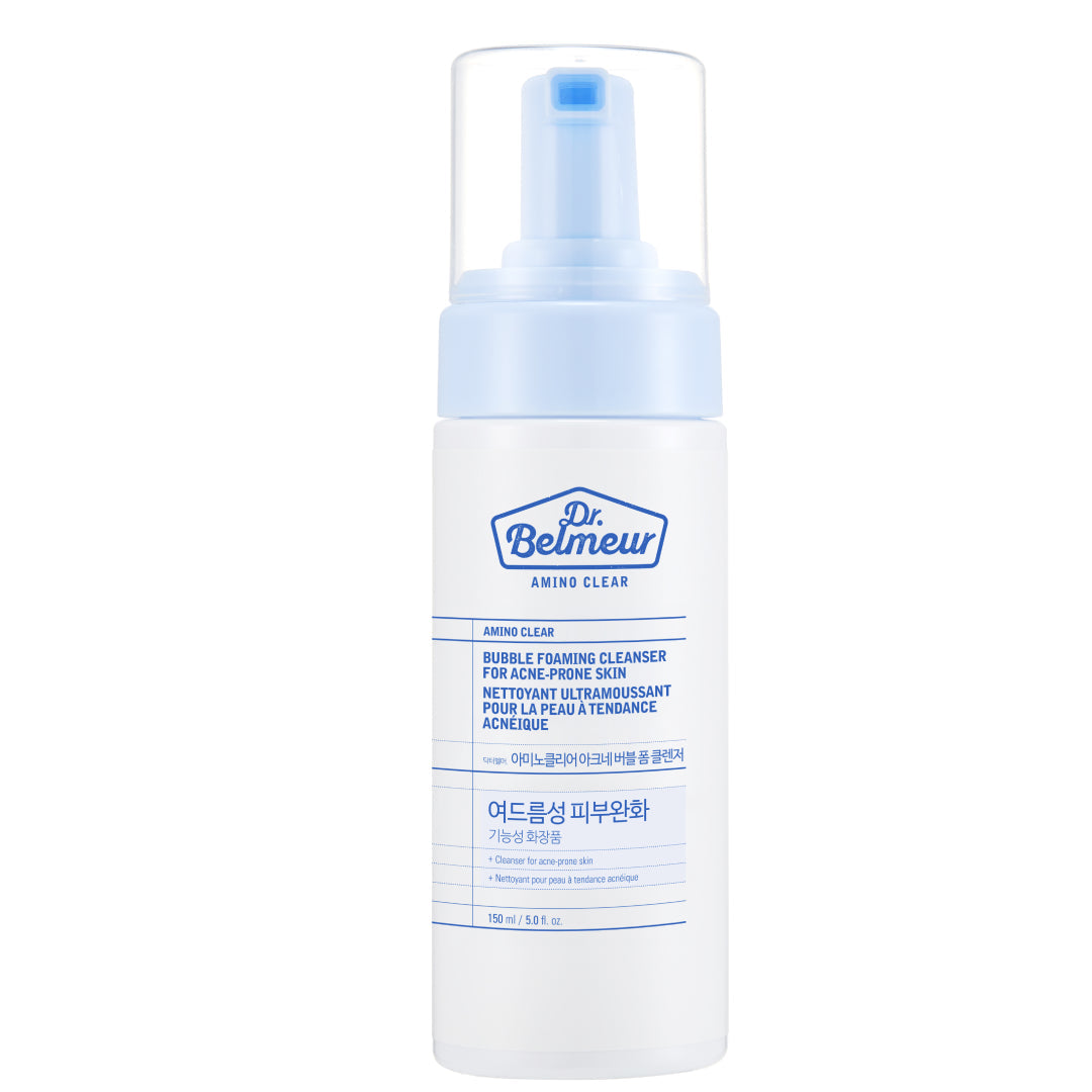 DR.BELMEUR AMINO CLEAR BUBBLE FOAMING CLEANSER FOR ACNE-PRONE SKIN