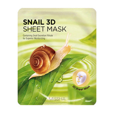 MISSHA SNAIL_3D_SHEET_MASK