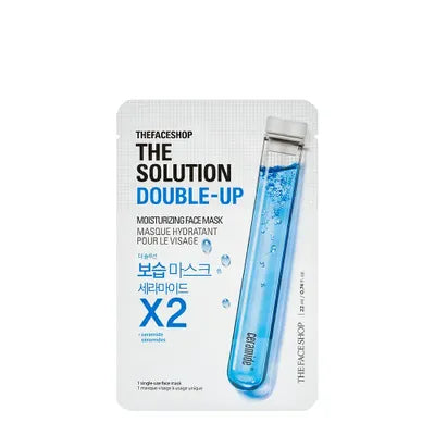 THE SOLUTION DOUBLE-UP MOISTURIZING FACE MASK(GZ)