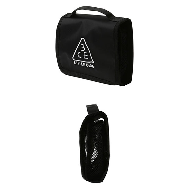 3CE WASH BAG_SMALL #BLACK