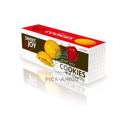 Cookies with apple filling