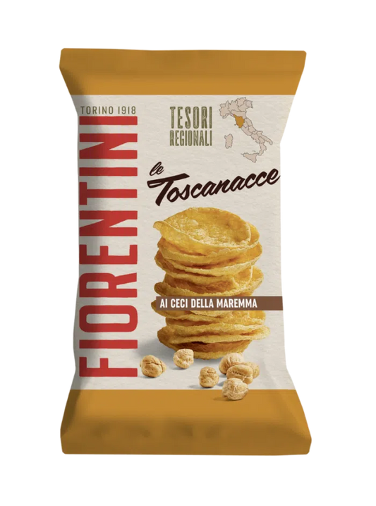 "Le Toscanacce" (Real Tuscany snacks produced with Maremma
chickpeas)
