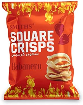 Square Crisps Habanero