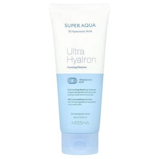 MISSHA SUPERAQUA_HYALRON_FOAM_CLEANSER