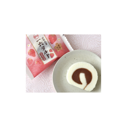 一六本舗蛋糕 甘王 草莓口味 5片 Dried Small Sardines Senbei