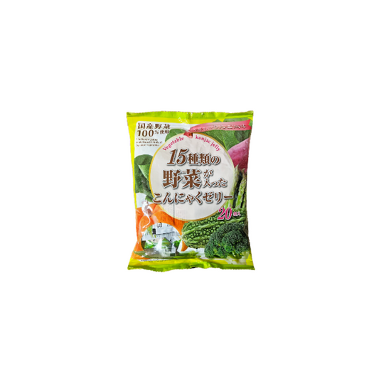 含15 種蔬菜的蒟蒻果凍 Konnyaku Jelly With 15 Types Of Vegetables