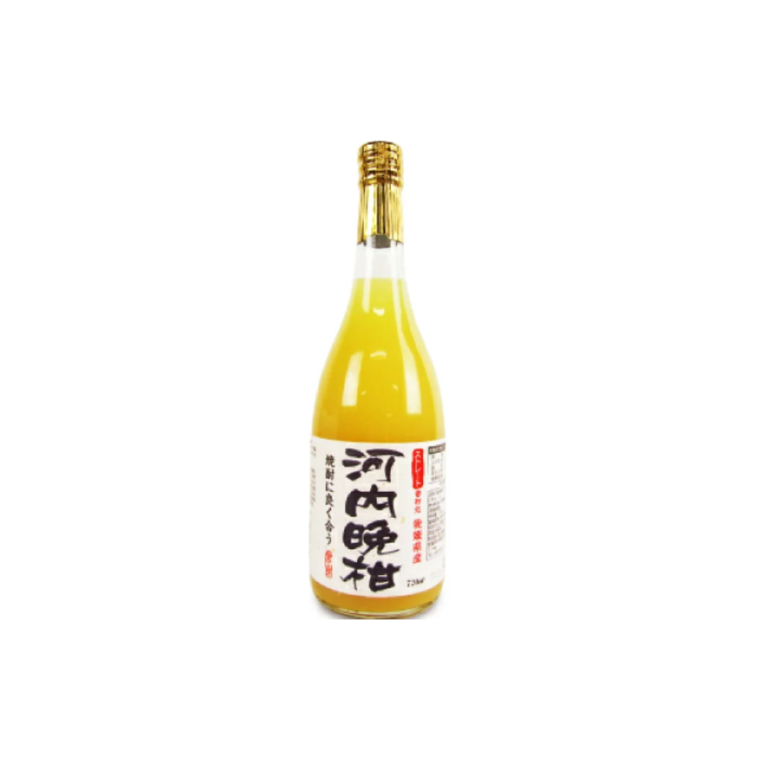 河内 晩柑純果汁 Kawachi Bankan Straight Juice