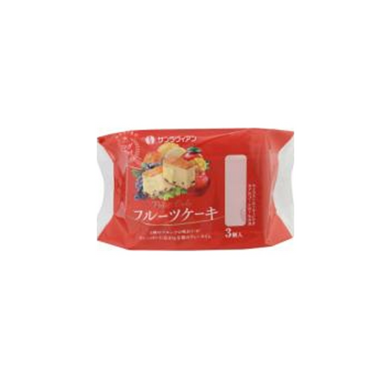 水果蛋糕 3個 Fruit Cake (3 pieces)