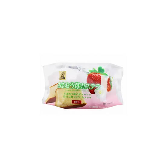 甘王草莓長崎蛋糕 3 個 Amaou Strawberry Castella (3 pieces)