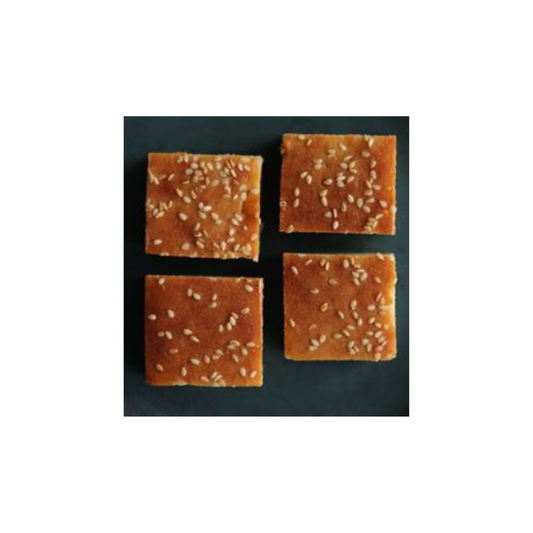 米粉豆腐製成的黃豆粉布朗尼 Rice Flour And Tofu Kinako Brownies