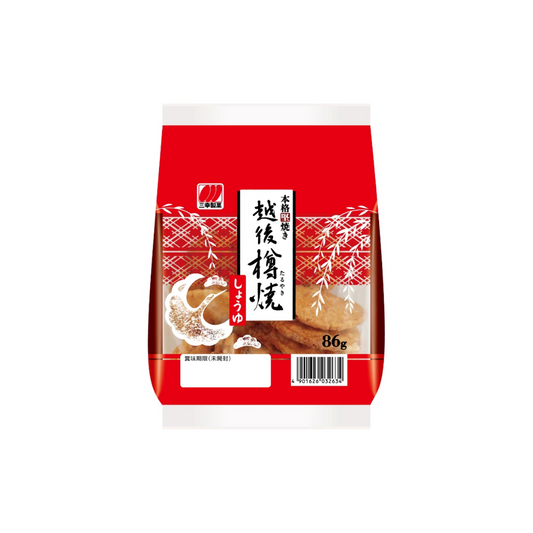 越後樽燒 仙貝 醬油口味 Echigo Ume Yaki Soy Sauce
