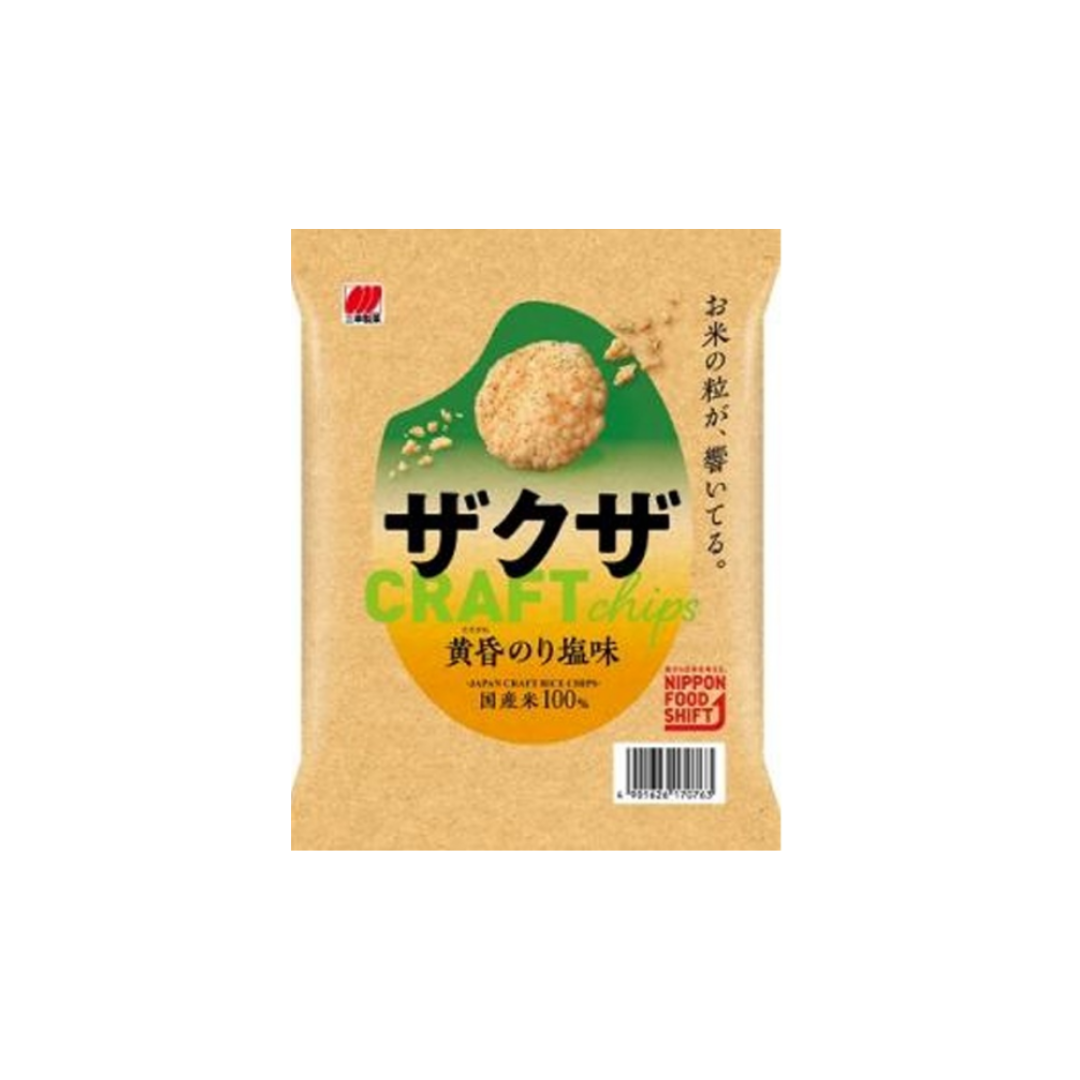 暮色海苔塩味米菓 Zakuza Twilight Nori Salt