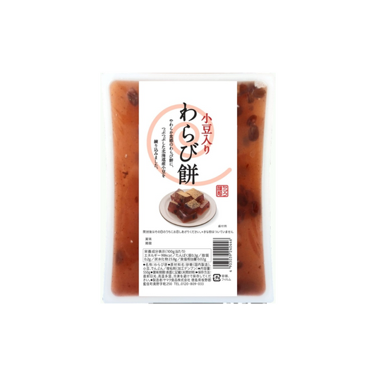 蕨麻 紅豆 550g Warabi Mochi With Azuki Beans