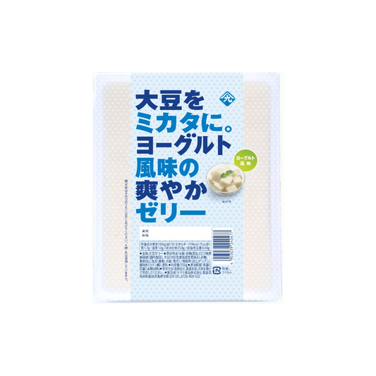 黃豆涼粉 清爽優格口味  Soy Jelly With A Refreshing Yogurt Flavor