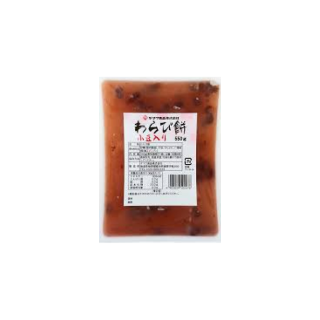 蕨麻􀀀紅豆 Warabimochi With Red Beans