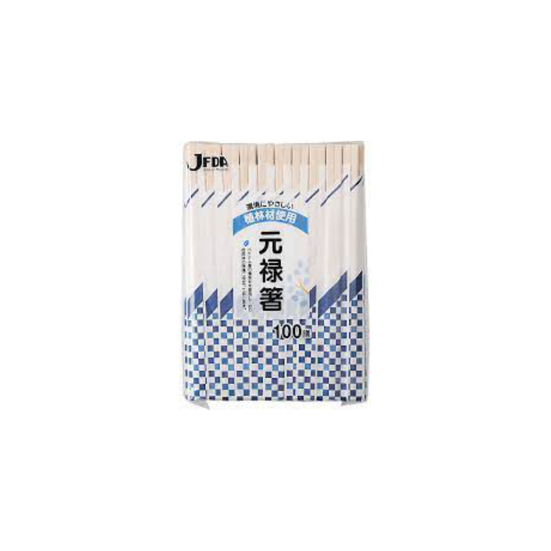 元禄区 子 袋装 100雙 Genroku Chopsticks Bagged 100 Pairs