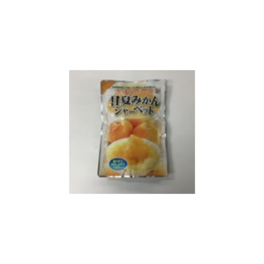 甜美夏日橘子冰沙 Amanatsu Mikan Sherbet